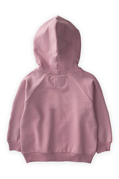 Cigit Hooded Zippered Cardigan 1-10 Years Lilac