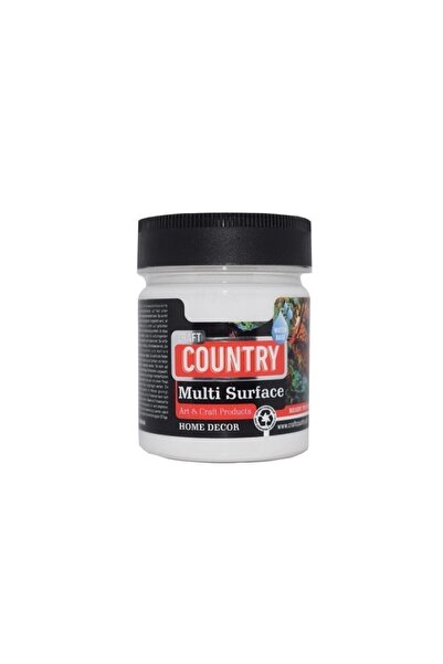 Craft Country Seramik Ve Mutfak Dolabı Boyası Beyaz 550cc