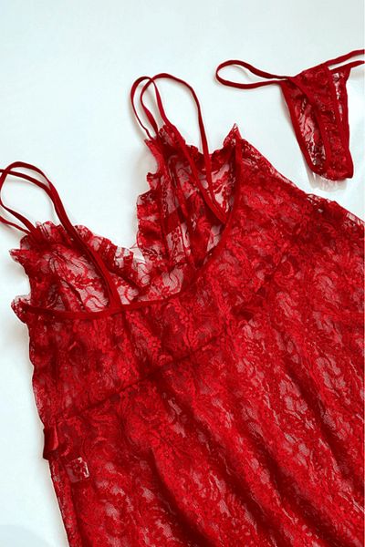 Gece İncisi Tulle Nightgown