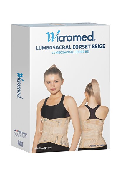 wicromed Lumbosakral - Lumbostad 32 Cm Korse Standart 1 - Xs/s/m/l