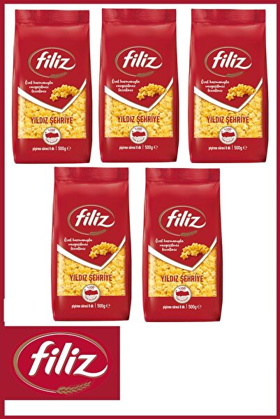 FİLİZ Yıldız Şehriye 500 Gr 5'li Paket