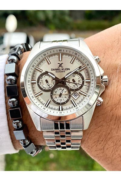 Daniel Klein Brand Relaxed Cut Wristwatch
