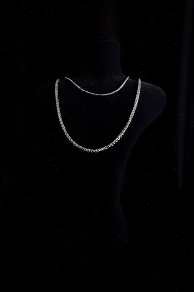 SEVGİLİ TAKI Steel Necklace with Two Chains| Evil Eye Series