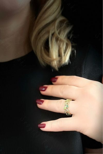 SEVGİLİ TAKI Adjustable Steel Ring -vega Series