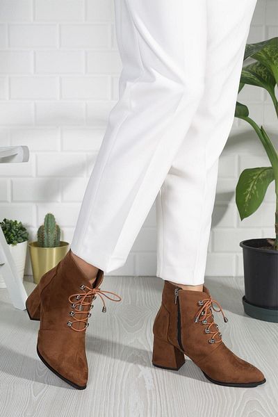 derithy Vesta-boot-tan Suede-byc0501