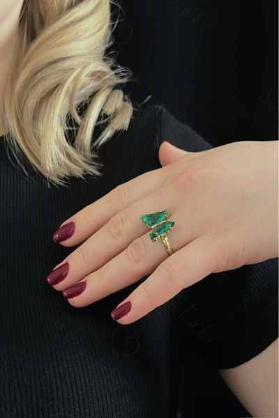 SEVGİLİ TAKI Adjustable Steel Ring -777 Series