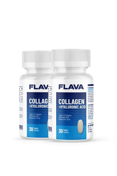 FLAVA 2 Collagen and Hyaluronic Acid 30 Tablets