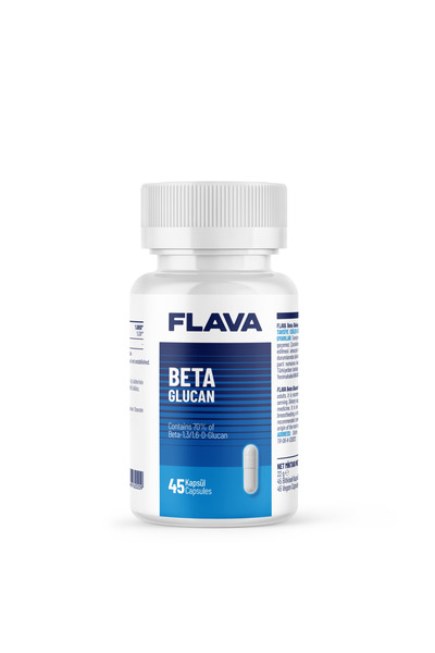 FLAVA Beta Glucan - 45 Kapsül