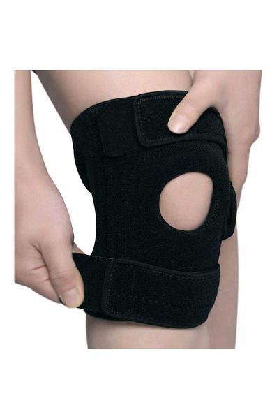 Generic Rayk Adjustable Knee Support - Black - WBS-009