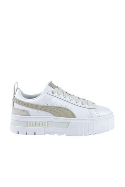Puma Γυναικεία λευκά αθλητικά παπούτσια Mayze Luxe ( 383995 -08)