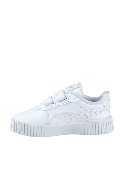Puma Carina 2.0 Baby White Sports Shoes (398739-01)
