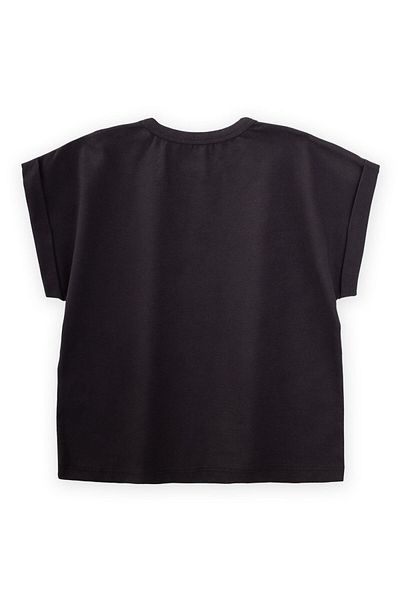 Cigit Tricou cu imprimeu tractor negru de 1-5 ani