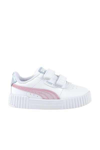 Puma Carina 3.0 Baby White Sports Shoes (400611-01)