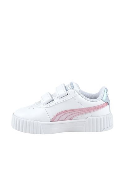 Puma Carina 3.0 Baby White Sports Shoes (400611-01)