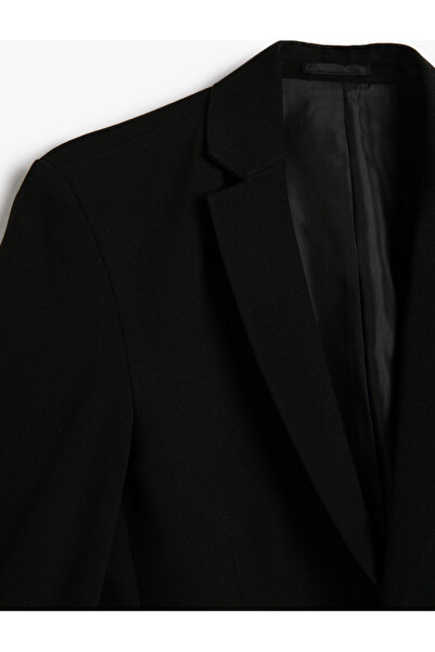 Koton Blazer Ceket Çift Cep Detaylı Düğmeli