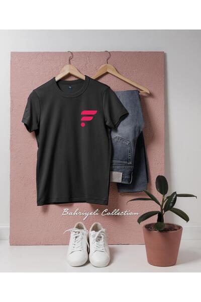Bahriyeli Collection Oversize Flare Flr Crypto Coin Pocket Design Unisex T-Shirt
