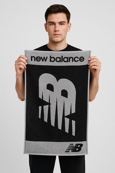 New Balance Tsat2201-Bk 50X90 cm Men's Towel