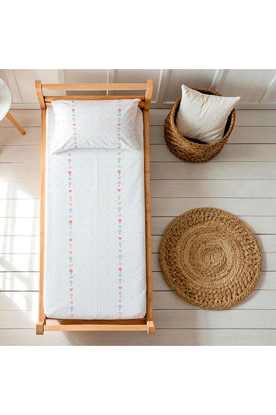 Zezig Dotty Single Pillow-Sheet Set
