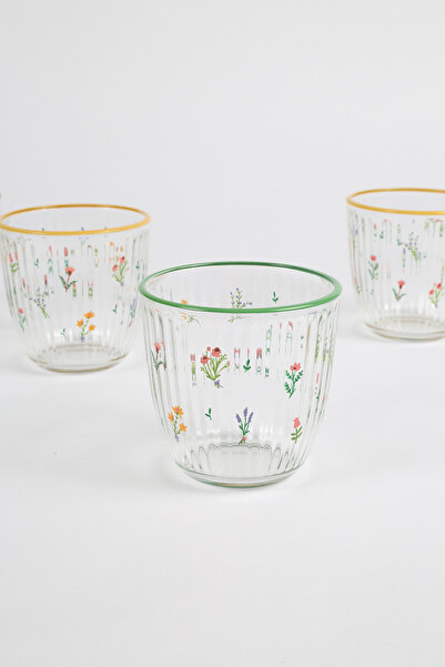 Rakle Botanical 4'lü Su Bardağı Seti 290 Cc