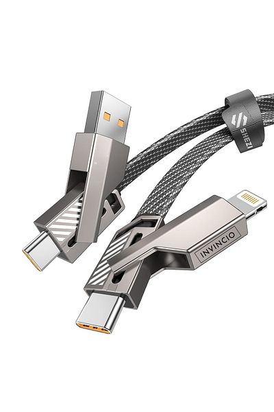 INVINCIO 4-in-1 Charging and Data Cable, Invincio Data