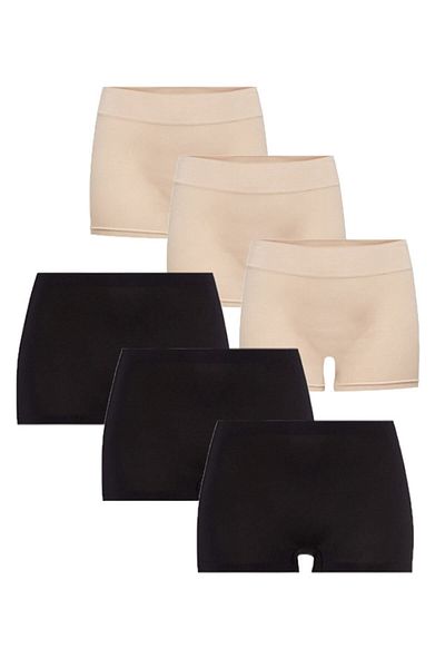 FOREVER MORE Γυναικείο Basic Boxer χωρίς ραφές 6 συσκευασιών