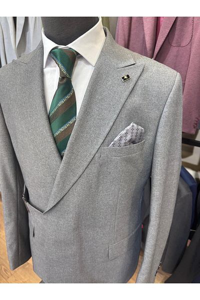 Ted Davıd Belt Closure Double Breasted Suit