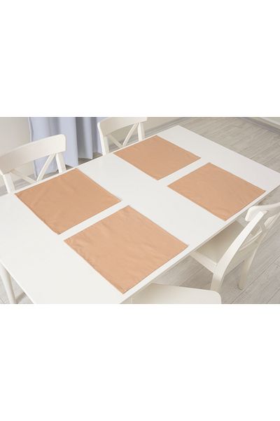 Premier Home 4 Napkins 40X40 Dark Beige