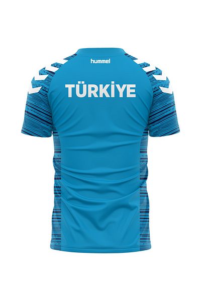 hummel Μπλουζάκι προπόνησης γραμμής εθνικής ομάδας Τυρκουάζ