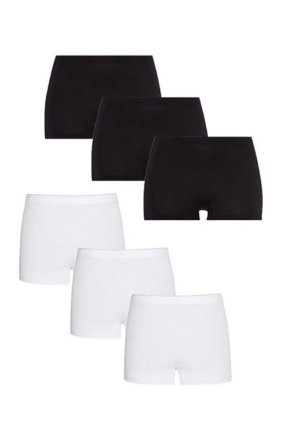 FOREVER MORE Γυναικείο Basic Boxer χωρίς ραφές 6 συσκευασιών