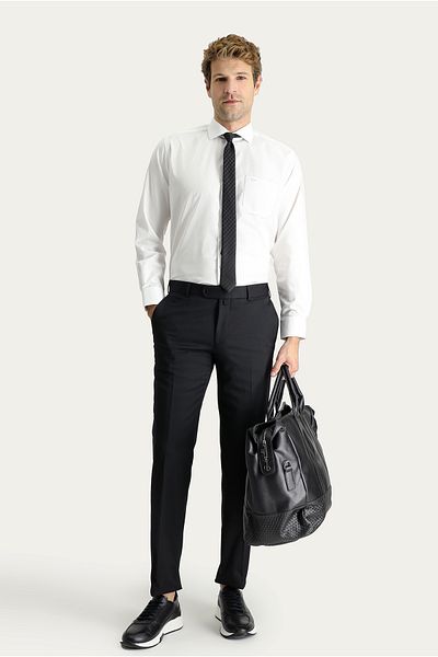 Kiğılı Classic Woolen Slim Fit Trousers - Slim Fit