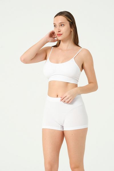 FOREVER MORE Γυναικείο Basic Boxer χωρίς ραφές 6 συσκευασιών