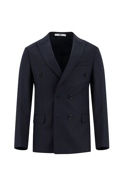 Kiğılı Super Slim Fit Extra Slim Fit Fit Double Breasted Print Suit