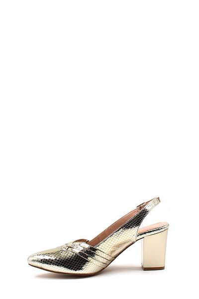 FAST STEP Pantofi de damă din piele naturală cu toc gros 064ZA361