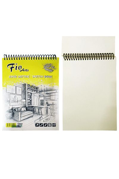 ACUTO A5 Sketchbook 90 Gr Pen Holder Keep Smiling Charcoal Drawing Set 12'Li Eraser Dispenser