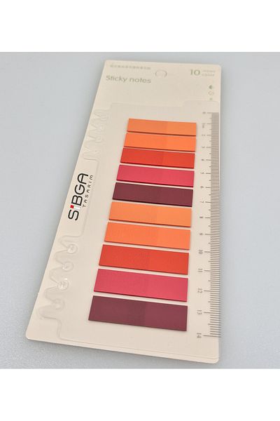 sibga tasarım Transparent Colored Postit Post-it Post It.Bookmark Bookmark Postit Sticker Note Paper 200 Sheets
