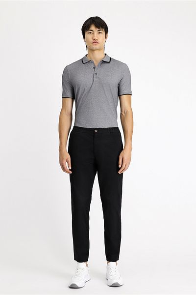 Kiğılı Regular Fit Lycra Canvas / Chino Pants with Elastic Waist
