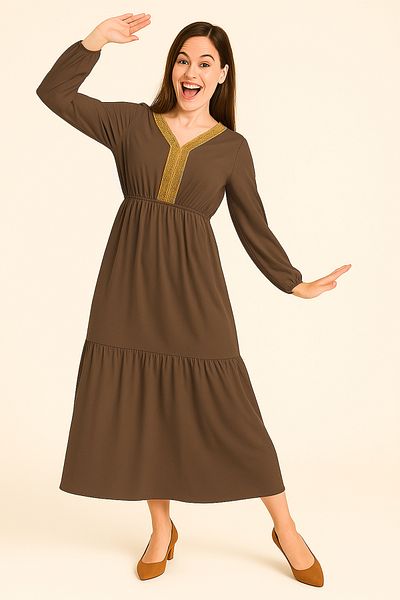 Lilo Co Walnut Deep Dress