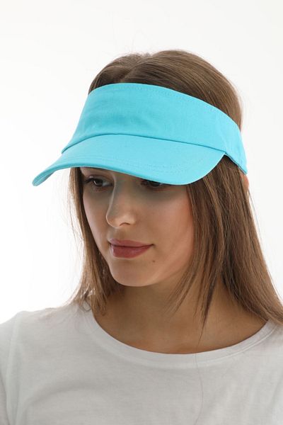 Ritagarcia Unisex Turquoise Tenisci Visor Hat with Uv Protection