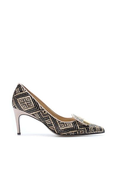 FAST STEP Genuine Leather Women's Thin Heel Shoes 019Za21-514