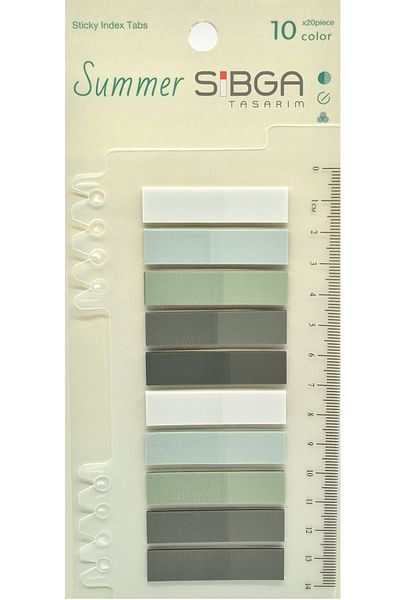 sibga tasarım Transparent Colored Postit Post-it Post It.Bookmark Bookmark Postit Sticker Note Paper 200 Sheets