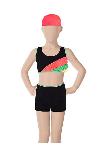 By Piera Girl's Quick Dry 3-Piece Swimmer Suit