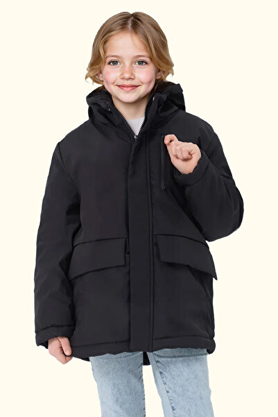 Firststops Дівчача зимовий парка з капюшоном і хутром - водонепроникна і вітр...