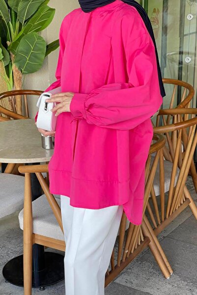 lamelif Φούξια χιτώνα - μανσέτα