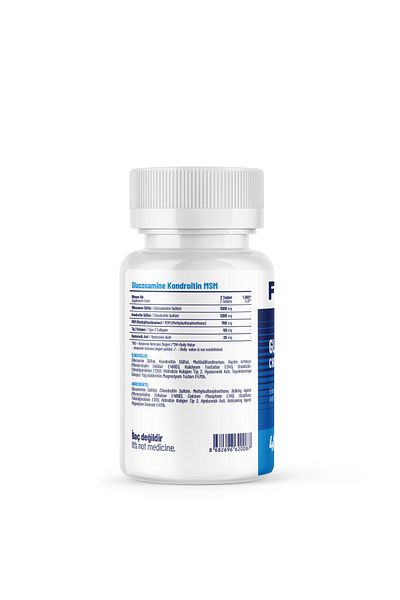 FLAVA Glucosamine Chondroitin Msm - 40 Tablets