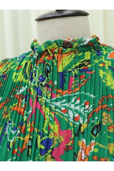 Modamorfo Šifonové šaty s páskem vpředu