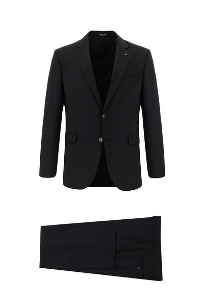 Abdullah Kiğılı Slim Fit Slim Fit Wool Classic Suit