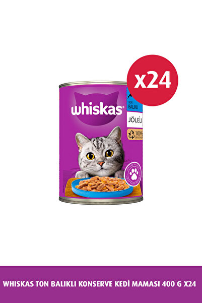 Whiskas Ton Balıklı 400 gr 24x