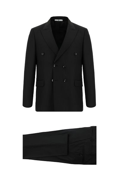 Kiğılı Patterned Regular Fit Double Breasted Suit