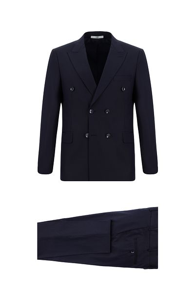Kiğılı Patterned Regular Fit Double Breasted Suit