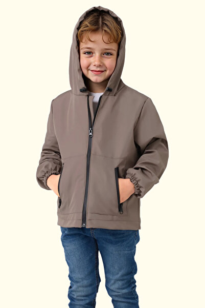 Firststops Dečački kaput od nerca Postavljeno vodootporan i Otporan na vetar ...